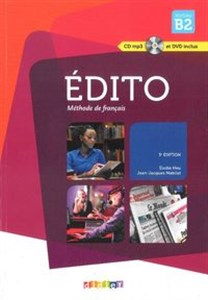 Bild von Edito Nouveau B2 Podręcznik + CD i DVD