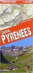 Bild von Trekking map Central Pyrenees(Pireneje) mapa