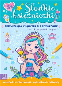 Bild von Słodkie księżniczki Aktywizująca książeczka dla dziewczynek
