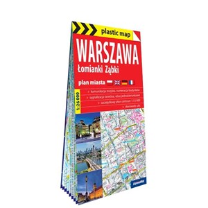 Bild von Warszawa Łomiank Ząbki papierowy plan miasta 1:26 000