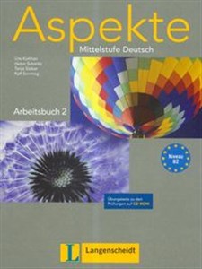 Bild von Aspekte Mittelstufe Deutsch Arbeitsbuch 2 z płytą CD