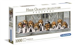 Bild von Puzzle Panorama High Quality Collection Beagles 1000