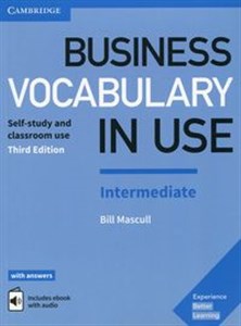 Bild von Business Vocabulary in Use Intermediate with answers + ebook with audio