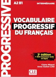 Bild von Vocabulaire progressif intermediare livre +CD3ed A2 B1