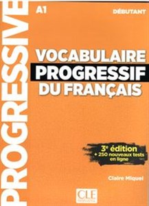 Bild von Vocabulaire progressif du Francais niveau debut A1 + CD 3ed