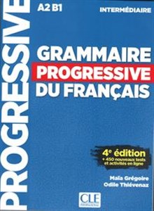 Bild von Grammaire progressive niveau intermediaire A2 B1 +CD