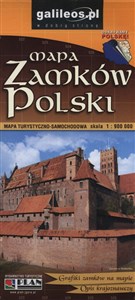 Obrazek Mapa zamków Polski 1:900 000