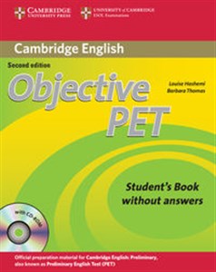 Bild von Objective PET Student's Book without Answers + CD