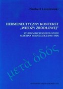 Hermeneuty... - Norbert Leśniewski -  Polnische Buchandlung 