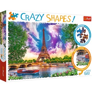 Obrazek Puzzle Crazy shapes Niebo nad Paryżem 600