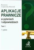 Aplikacje ... - Katarzyna Czajkowska-Matosiuk -  Książka z wysyłką do Niemiec 