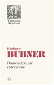 Doświadcze... - Rudiger Bubner - Ksiegarnia w niemczech