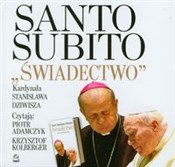 Santo Subi... - Stanisław Dziwisz - Ksiegarnia w niemczech