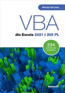 Bild von VBA dla Excela 2021 i 365 PL 234 praktyczne przykłady