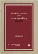 Polnische buch : Poezje i p... - Antoni Korwin Kossakowski