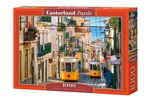 Bild von Puzzle 1000 Lisbon Trams Portugal