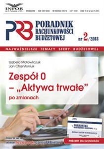 Obrazek Zespół 0 - Aktywa twarde po zmianach Poradnik Rachunkowości Budzetowej 2/2018