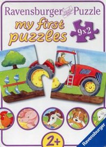 Bild von Puzzle Moje pierwsze puzzle Zwierzęta na farmie 9x2