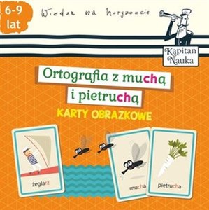 Obrazek Karty obrazkowe Ortografia z muchą i pietruchą 6-9 lat