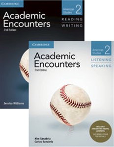 Obrazek Academic Encounters Level 2 2-Book Set (R&W Student's Book with Digital Pack, L&S Student's Book with IDL C1)