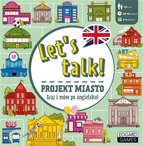 Obrazek Let"s talk! Projekt miasto. Graj i mów po angielsku