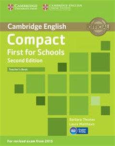 Bild von Compact First for Schools Teacher's Book