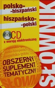 Obrazek Słownik polsko-hiszpański hiszpańsko-polski + CD
