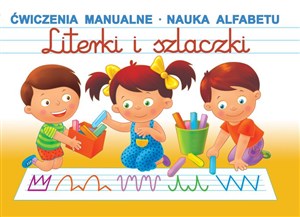 Bild von Literki i szlaczki Ćwiczenia manualne Nauka alfabetu