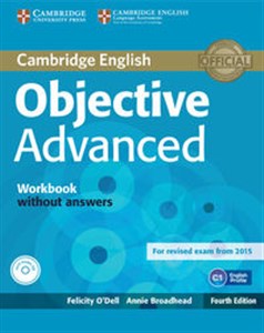 Obrazek Objective Advanced Workbook without Answers with Audio CD