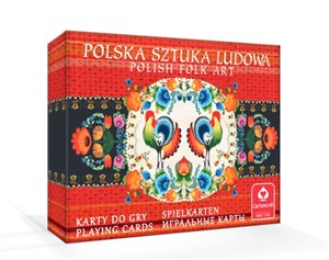 Bild von Karty Polska sztuka Ludowa - talia 2x55 kart