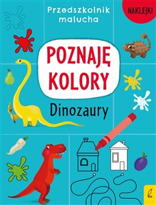 Bild von Przedszkolnik malucha Poznaję kolory Dinozaury