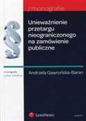 Polska książka : Unieważnie... - Andrzela Gawrońska-Baran