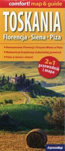 Obrazek Toskania 2w1 przewodnik i mapa Florencja Siena Piza