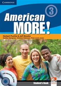 Obrazek American More! Level 3 Student's Book with CD-ROM