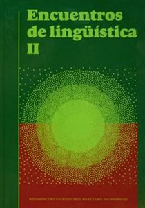 Bild von Encuentros de linguistica II