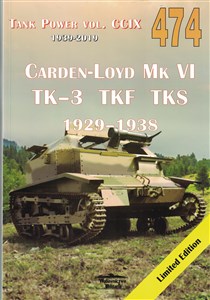 Obrazek Carden-Loyd Mk VI TK-3 TKF TKS 1929-1938 Tank Power vol. CCIX 474