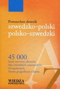 Obrazek Powszechny słownik szwedzko-polski polsko-szwedzki
