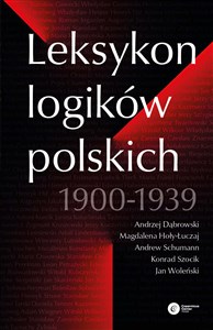 Obrazek Leksykon logików polskich 1900-1939