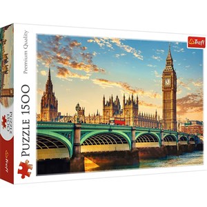 Bild von Puzzle 1500 Londyn Wielka Brytania 26202