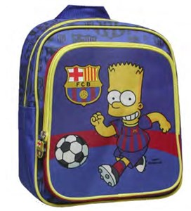 Bild von Plecak Dziecięcy Simpsons Fc Barcelona