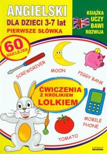 Bild von Angielski dla dzieci 3-7 lat Ćwiczenia z królikiem Lolkiem Pierwsze słówka