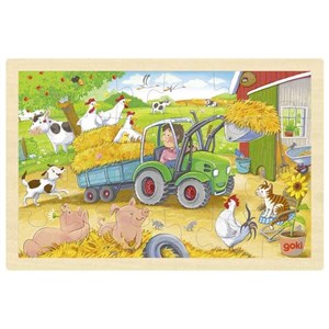 Obrazek Puzzle 24 el Farma, Goki 57420