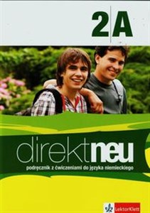 Obrazek Direkt neu 2A Podręcznik z ćwiczeniami do języka niemieckiego + CD Szkoła ponadgimnazjalna
