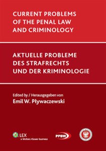 Bild von Current problems of the penal law and criminology