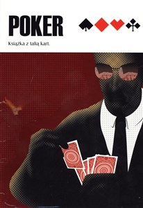 Bild von Poker Książka z talią kart brązowa
