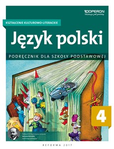 Obrazek Język polski 4 Kształcenie kulturowo-literackie Podręcznik Szkoła podstawowa