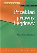 Przekład p... - Anna Jopek-Bosiacka -  fremdsprachige bücher polnisch 