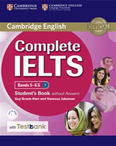 Bild von Complete IELTS Bands 5-6.5 Student's Book without Answers with CD-ROM with Testbank