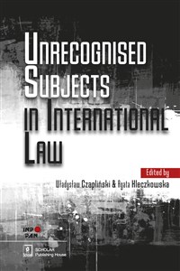 Bild von Unrecognised Subjects in International Law