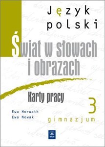 Obrazek J.polski GIM Świat w słowach 3 Karty pracy WSIP